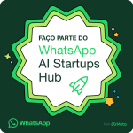 Fizemos parte do Whatsapp AI Startups Hub